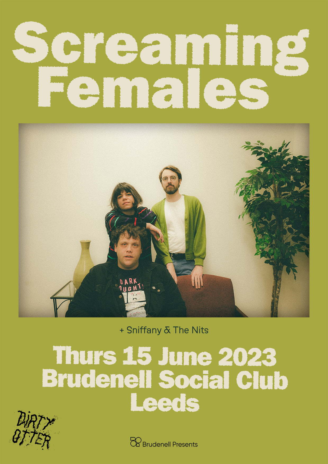 Screaming Females + Sniffany & The Nits Gig at Leeds Brudenell Social